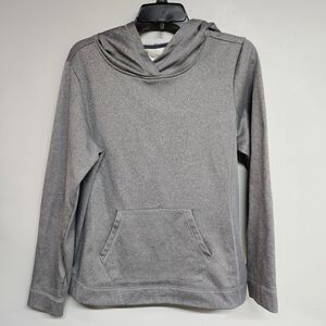 Danskin Now Gray Women's Medium Hooded Sweatshirt